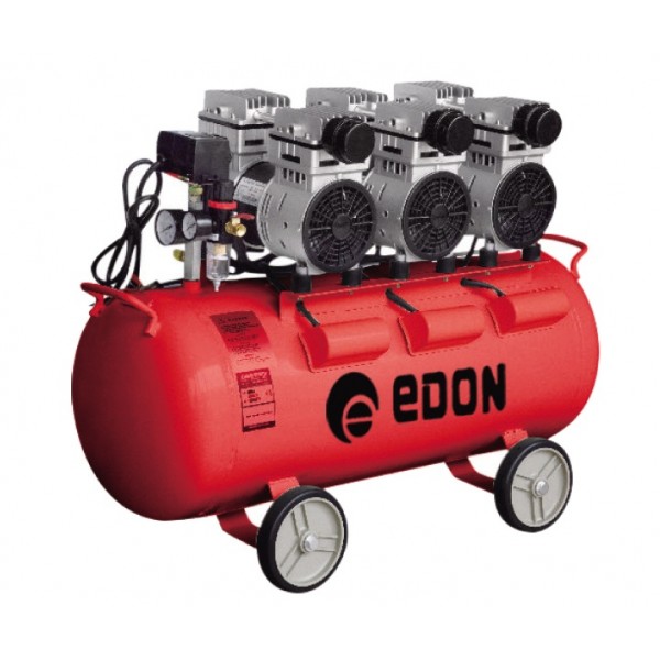 Компрессор безмасляный Edon ED-550x3-100L фото