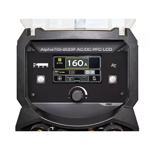 Установка аргонодуговой сварки КЕДР AlphaTIG-200P AC/DC PFC LCD