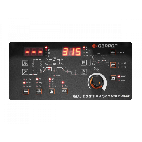 Сварочный инвертор Сварог REAL TIG 315 P AC/DC MULTIWAVE (E30301)