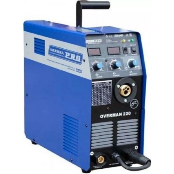 Полуавтомат сварочный инверторный AuroraPRO OVERMAN 220 (MOSFET)
