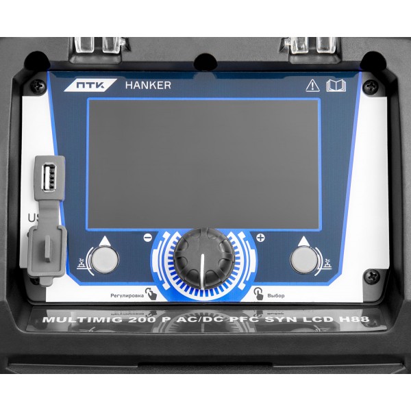 Полуавтомат сварочный ПТК HANKER MIG 200 P AC/DC PFC SYN LCD H88