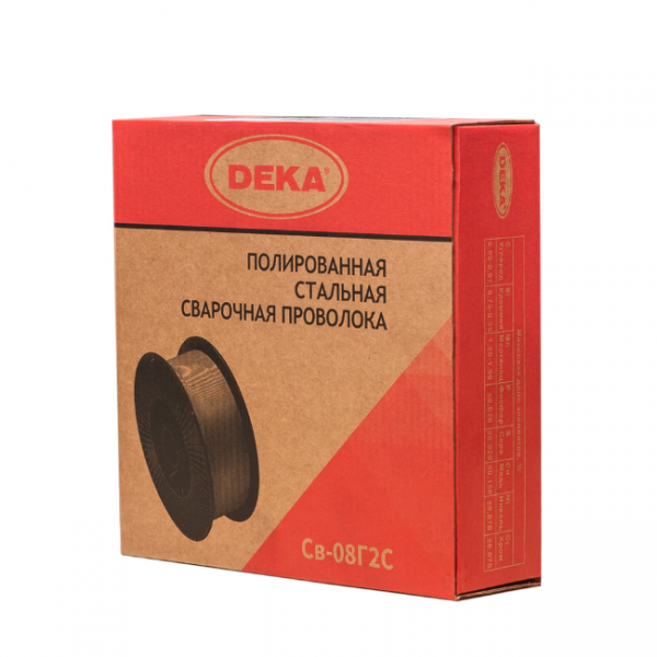Полированная проволока DEKA СВ-08Г2С 1,2 мм по 5 кг фото