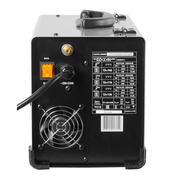 Сварочный полуавтомат многофункциональный Ресанта САИПА-190 МФ (MIG/MAG/TIG) фото 3