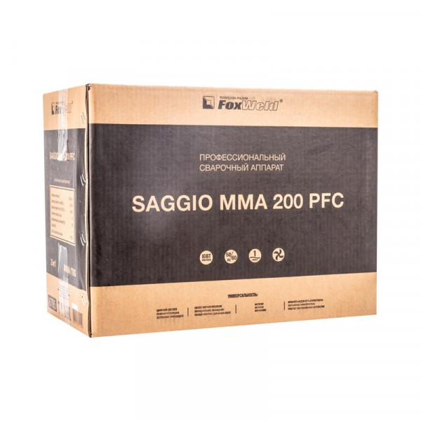 Сварочный аппарат SAGGIO MMA 200 PFC Сварочный аппарат SAGGIO MMA 200 PFC