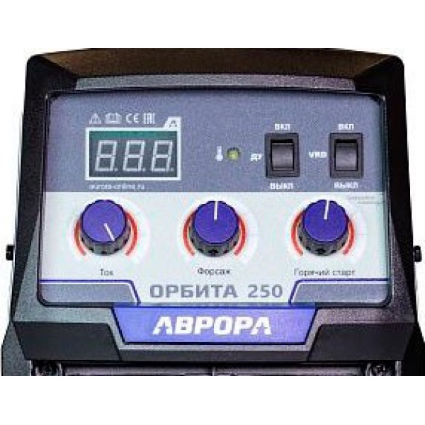 Сварочный инвертор АВРОРА Орбита 250 Сварочный инвертор АВРОРА Орбита 250