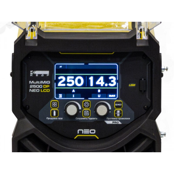 Полуавтомат КЕДР MultiMIG-2500DP NEO LCD Полуавтомат КЕДР MultiMIG-2500DP NEO LCD